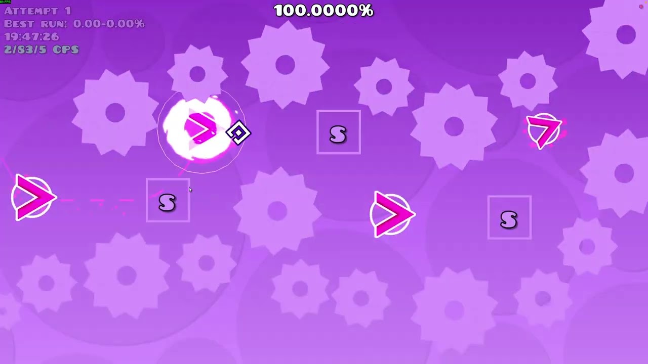 (unfinished) Party Layout created by flanked (me) | Geometry Dash 2.2