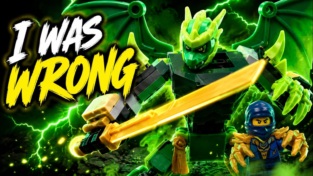Этот новый робот LEGO NINJAGO меня удивил!