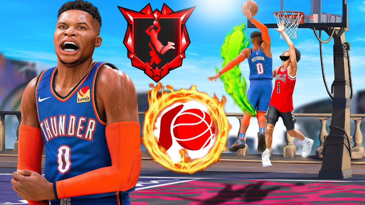 PRIME RUSSELL WESTBROOK BUILD DOMINATES THE PARK In NBA 2K25 With INSANE CONTACT DUNKS…