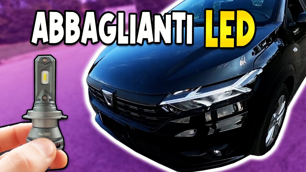 TRASFORMAZIONE DACIA FULL LED pt. 4 - ABBAGLIANTI