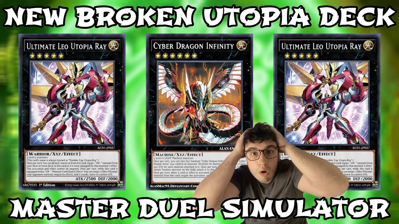 Yu-Gi-Oh! Duel Links || NEW UTOPIA DECK IS NONSENSE! CYDRA INFINITY VERSION FOR 2 OMNI NEGATIONS!