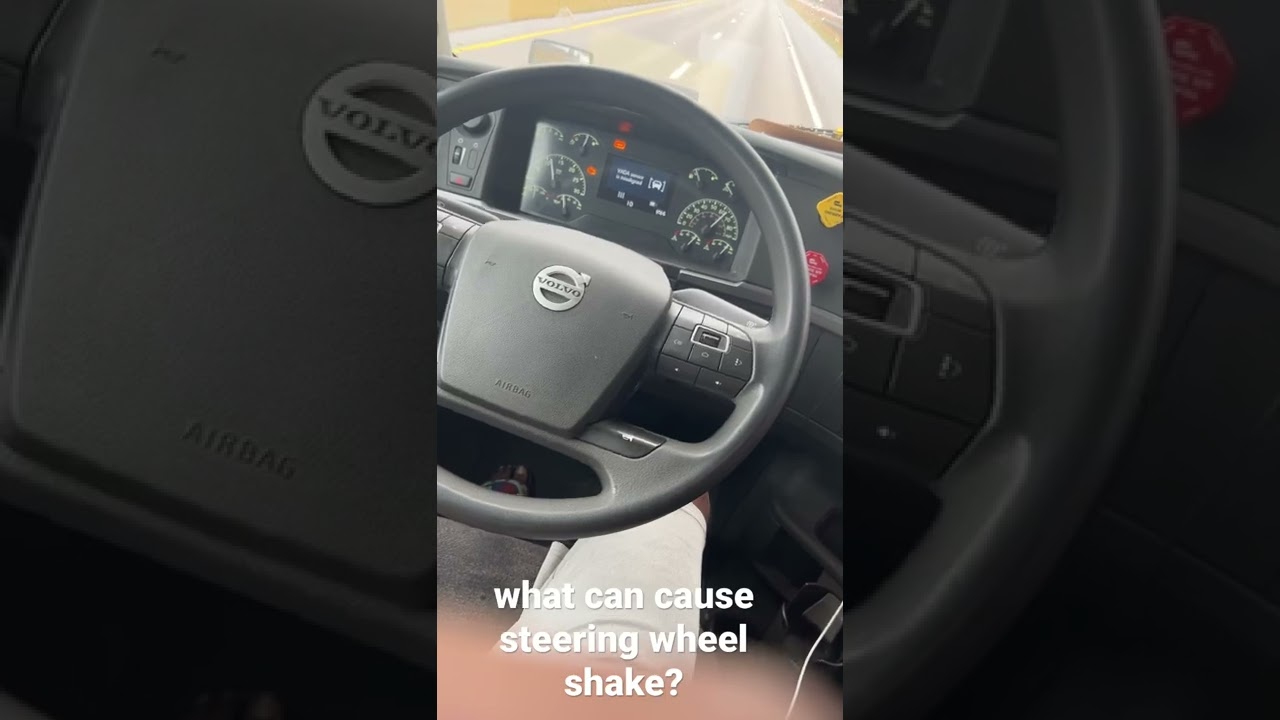 Steering wheels is shaking, any idea why? #western #volvo #westernexpress