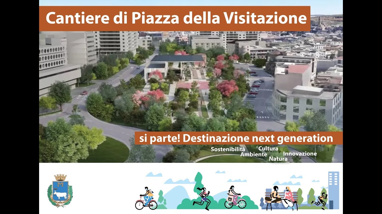 Matera, partono i lavori del parcheggio interrato e del Parco in piazza della Visitazione