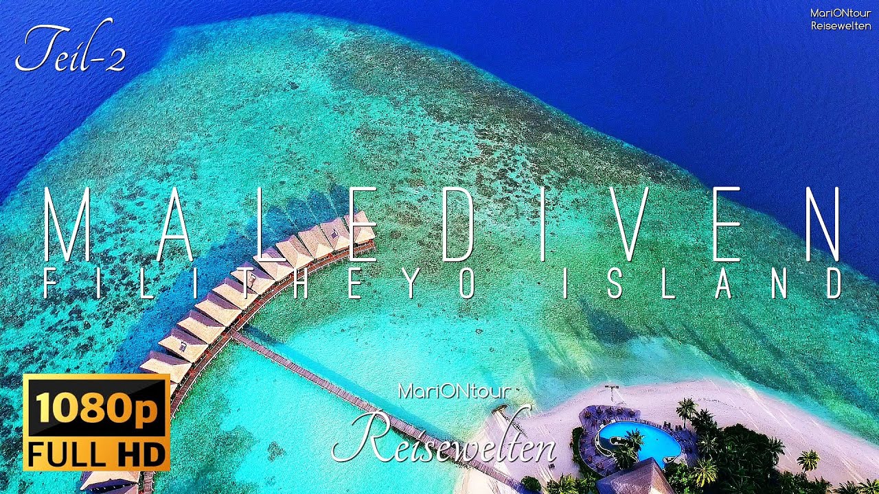 🇲🇻 2/4 MALEDIVEN, Filitheyo Island, lnsel, Unterwasserwelt, Coral-Reef | MariONtour Reisewelten