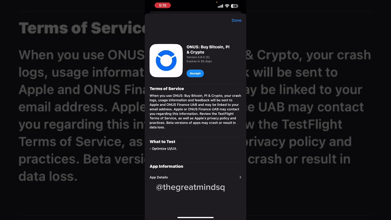 HOW TO INSTALL $ONUS APP ON IOS