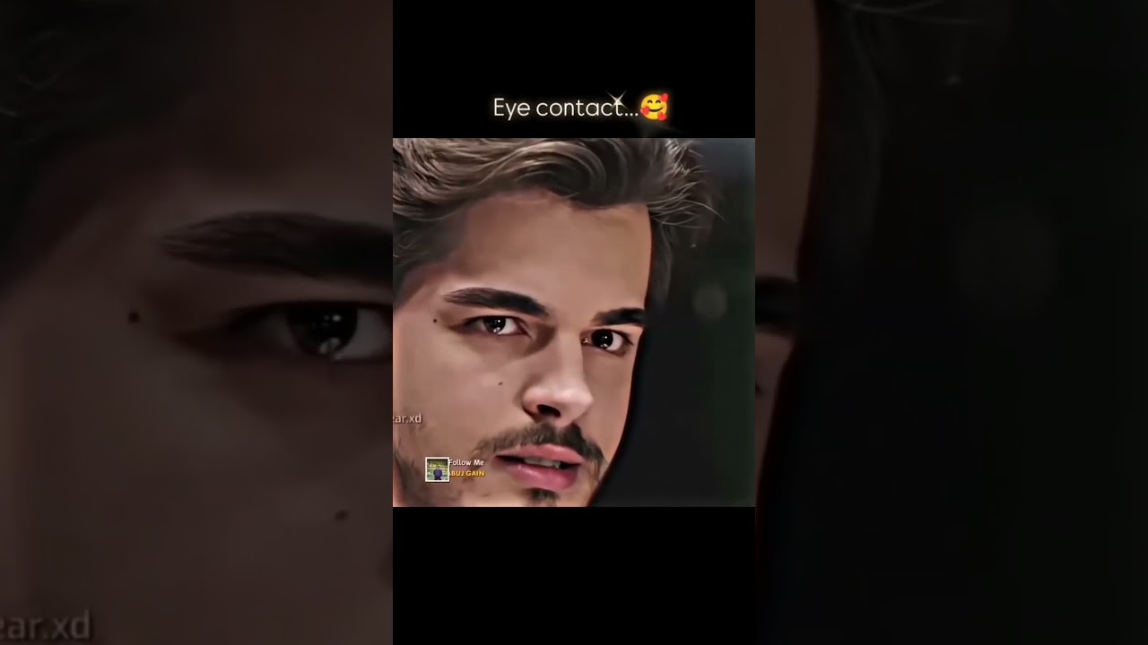eye contact.🧐. 