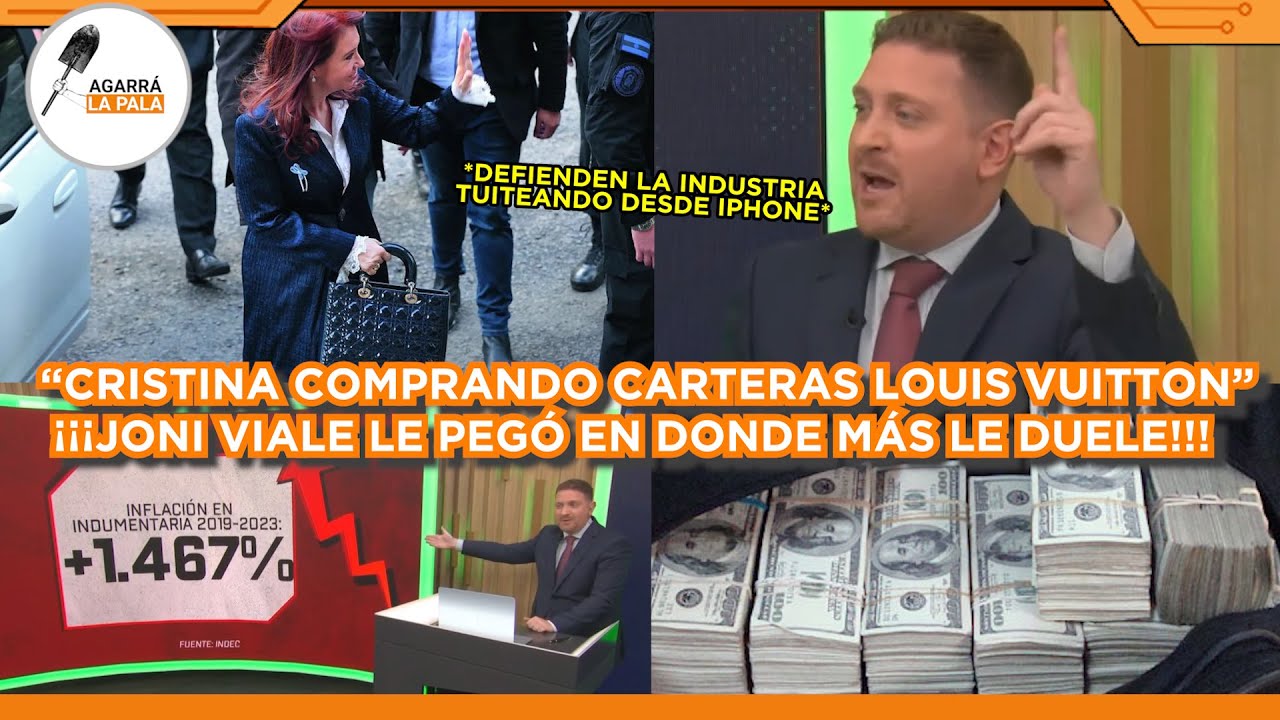 JONI VIALE LE PEGÓ A CRISTINA DONDE MÁS LE DUELE POR OPERETA ANTI-MILEI 