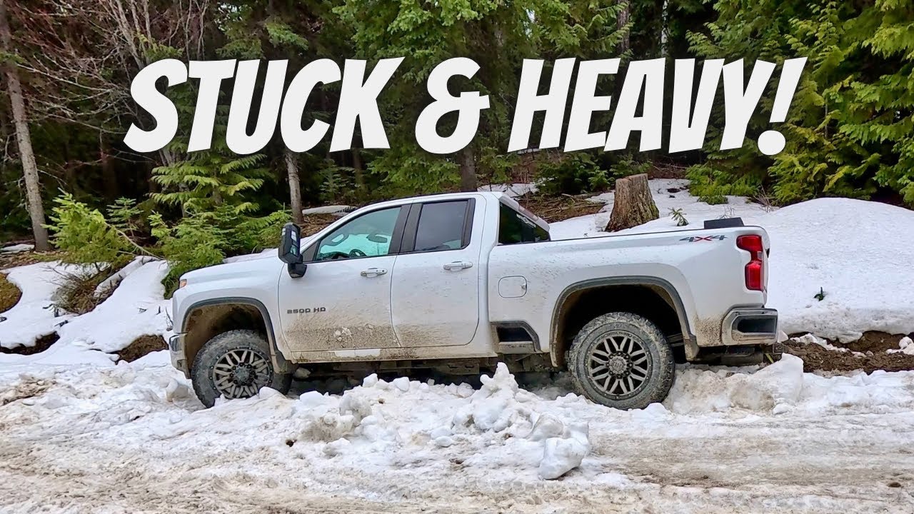 Jeep Gladiator & Heavy Chevy Stuck!