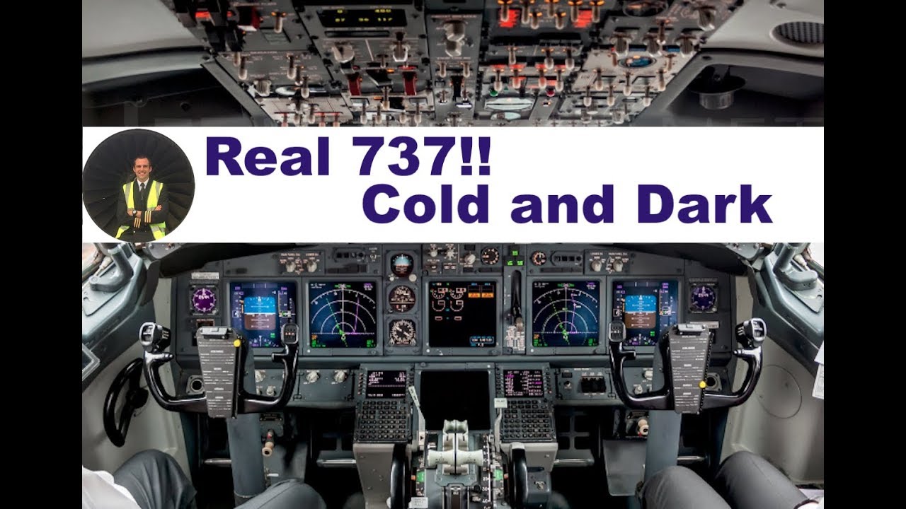 ✈ Запуск Boeing 737 COLD и DARK ✈ НАСТОЯЩИЙ САМОЛЕТ!!