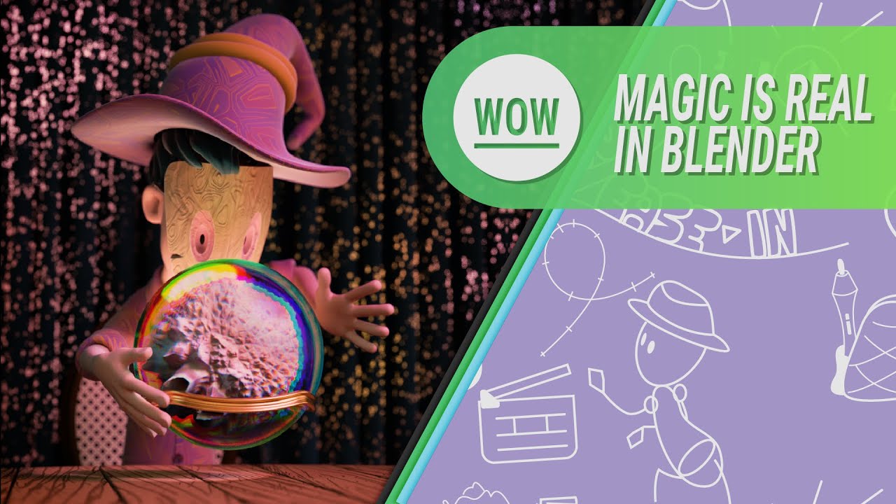 How to Create a Magical Proximity Displacement Effect | Blender Geometry Nodes