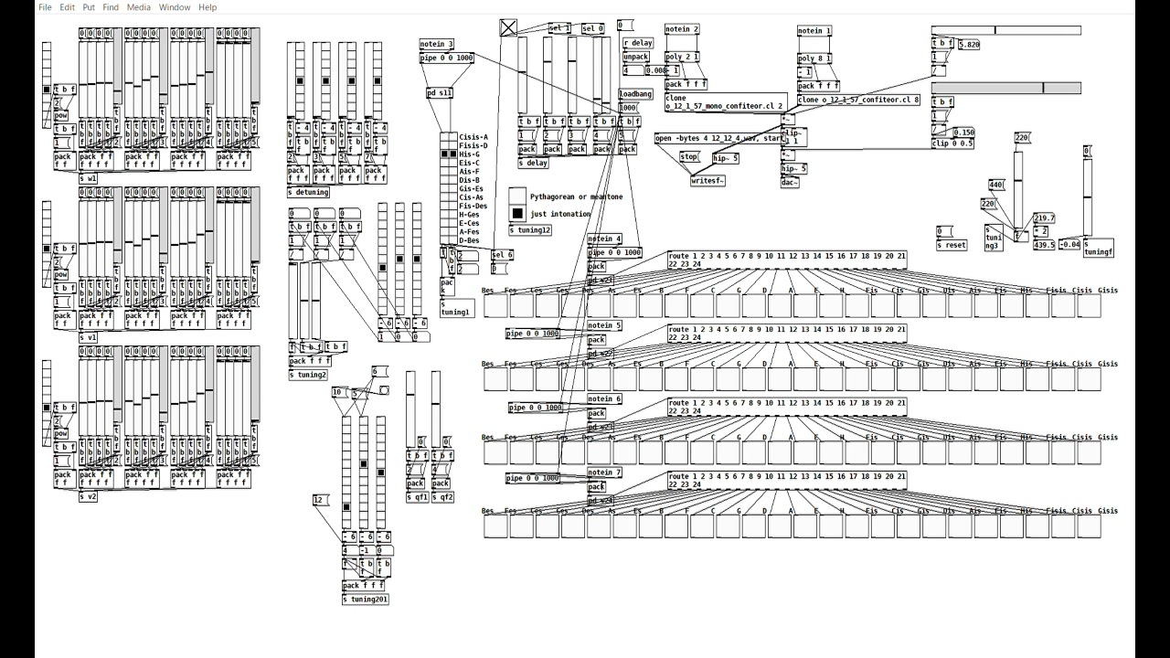 J.S.Bach Confiteor from Mass in B minor just intonation