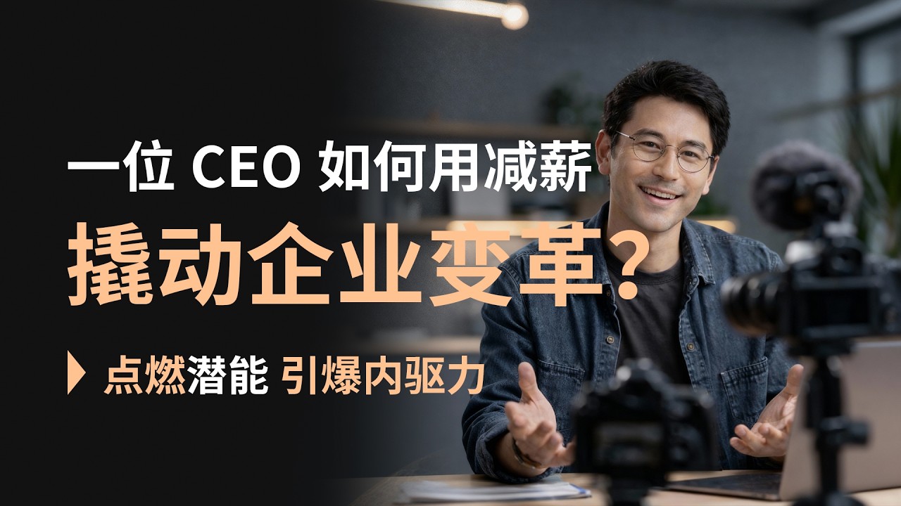 普莱斯的慷慨之举：一位CEO如何用减薪撬动企业变革？#DanPrice#GravityPayments#企业文化变革#CEO降薪#员工最低薪资#长期主义企业#商业领导力