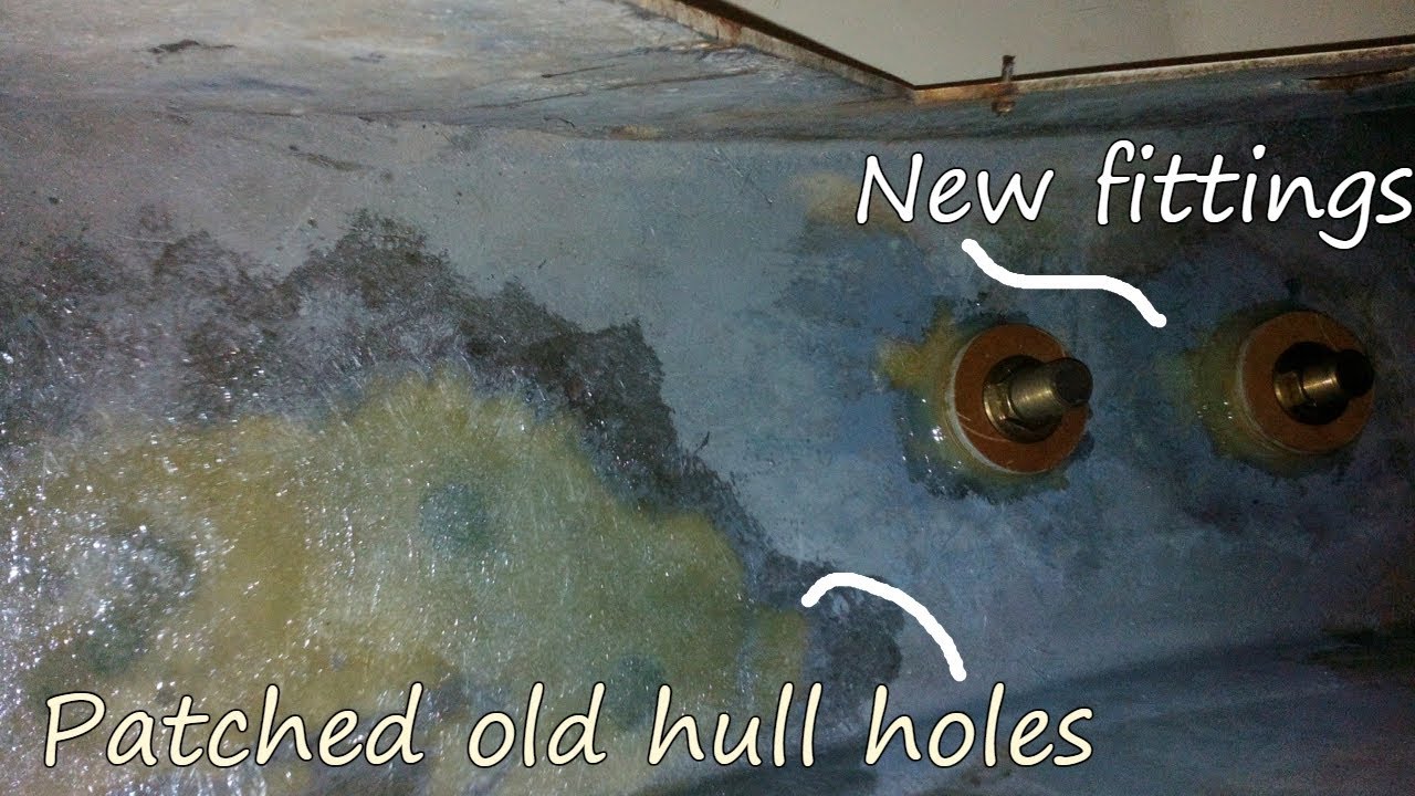 Accurate detection method for drilling hull holes. Akestor-Through hulls,seacocks,plumbing (Part 2)