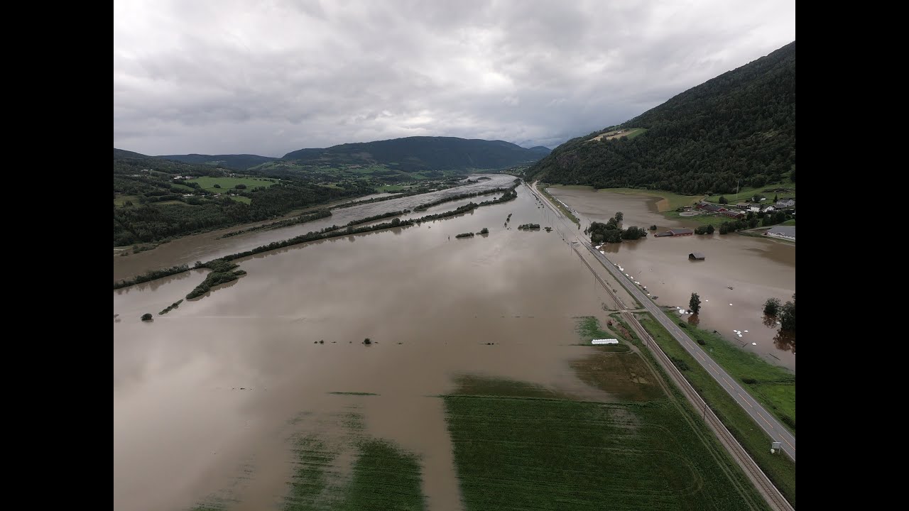 Flommen i Gudbrandsdalen 2023