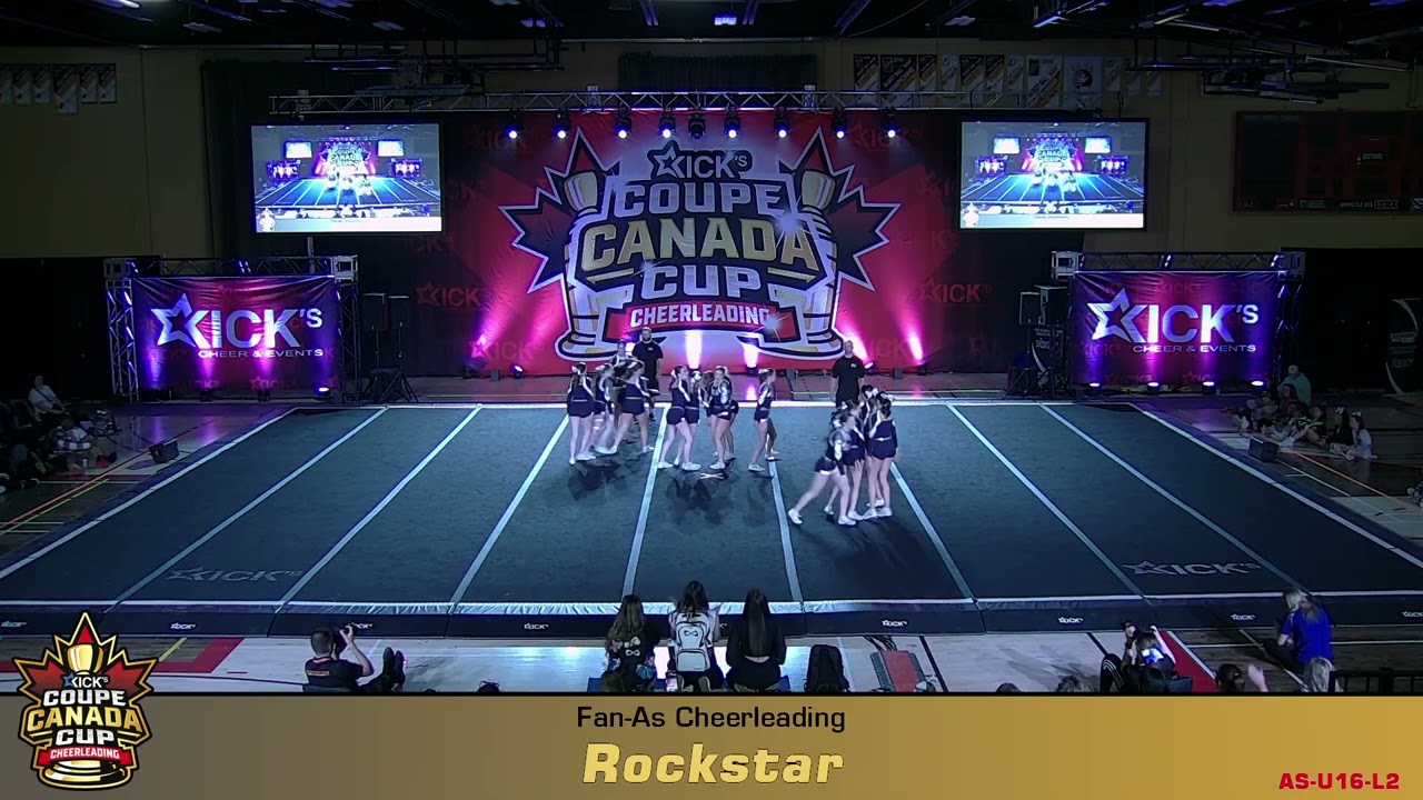 C-67 - Fan-As Cheerleading - Rockstar - AS-U16-L2