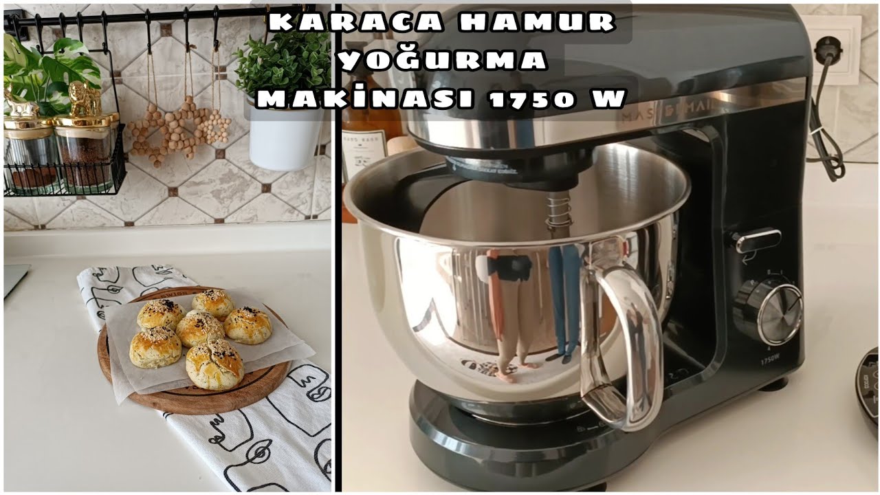#Karaca Hamur Yoğurma Makinesi Kutu Açılışı ve Hamur Yoğurma Denemesi #keşfet