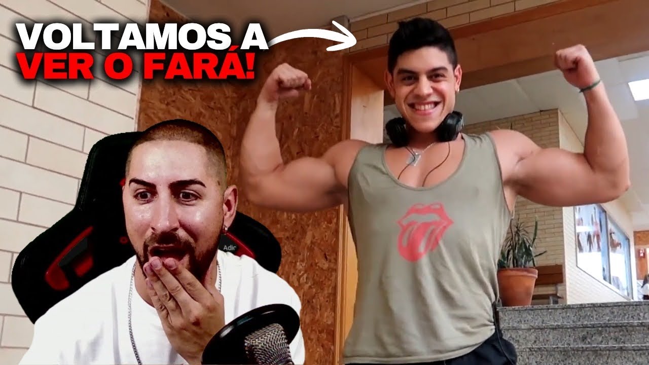 Possessivo reage a FLÁVIO FARA - PRIMEIRO VLOG │TREINO DE PEITO COM HALTERES DE 47KG