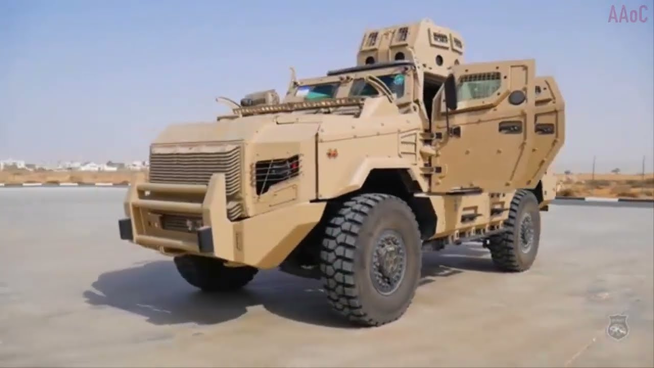 Russia Receives UAE Made Armored Vehicles