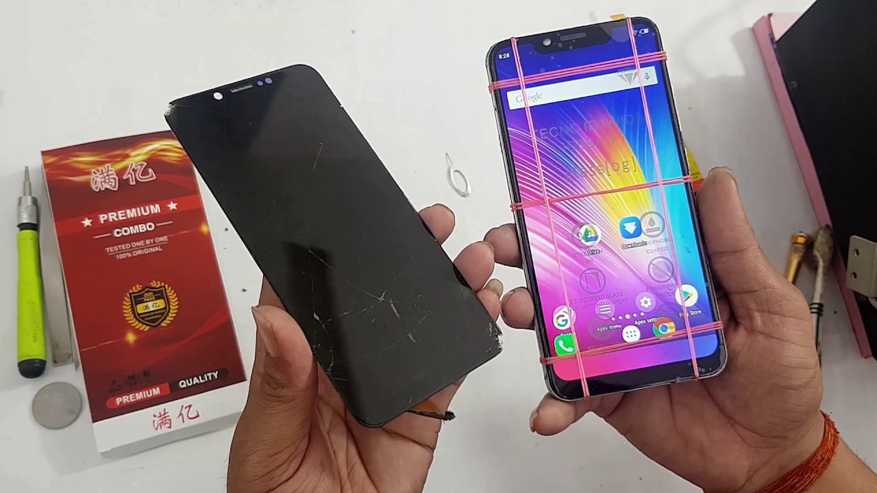 Tecno Spark 3 pro Display Replacement | Touch LCD Change | Broken Glass Combo Disassembly 2020