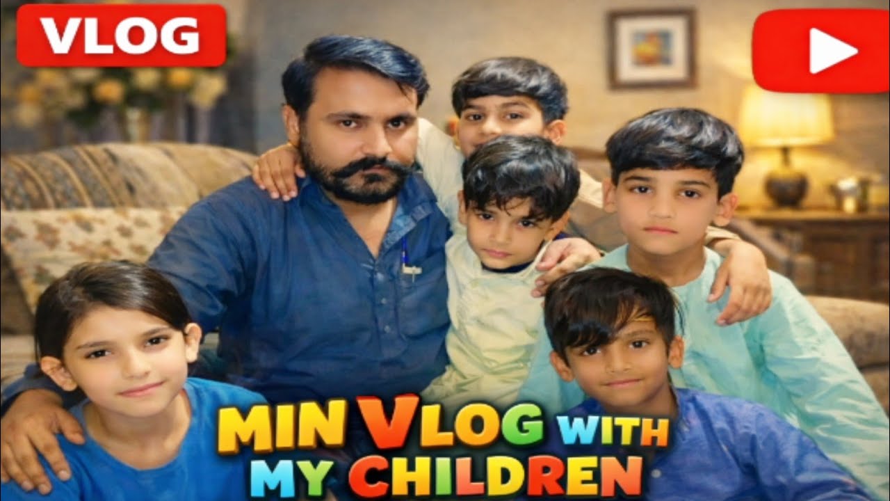 Mini Vlog with My Children | Cute Family Moments ❤️