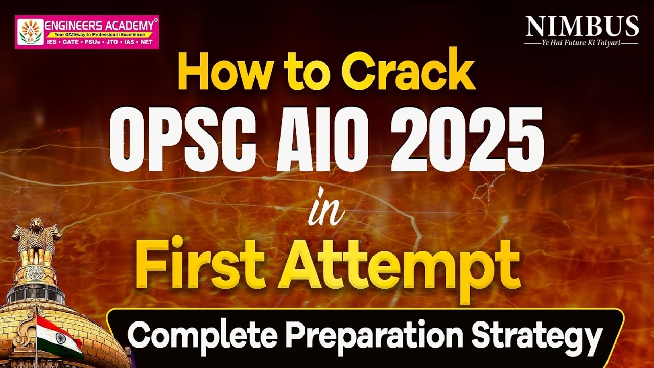 How To Crack OPSC AIO 2025 In 1st Attempt | OPSC AIO 2025 Strategy | OPSC AIO 2025