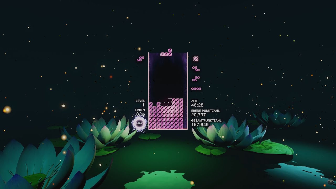 Tetris Effect Gameplay in 4K | Beginner Journey