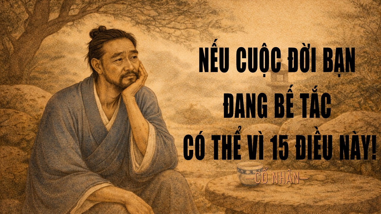 NẾU CUỘC ĐỜI BẠN ĐANG BẾ TẮC, CÓ THỂ VÌ 15 ĐIỀU NÀY!