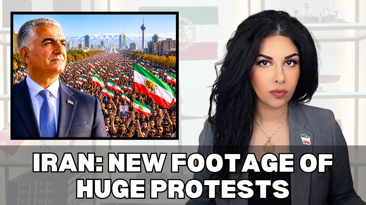 JUST RELEASED: Never-Before-Seen Footage of Massive Anti-Regime Protests Across Iran