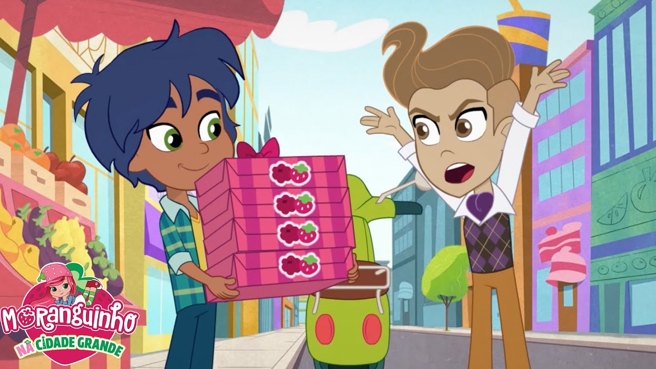 Frutas de Entrega | Moranguinho Na Cidade Grande!| Desenhos animados