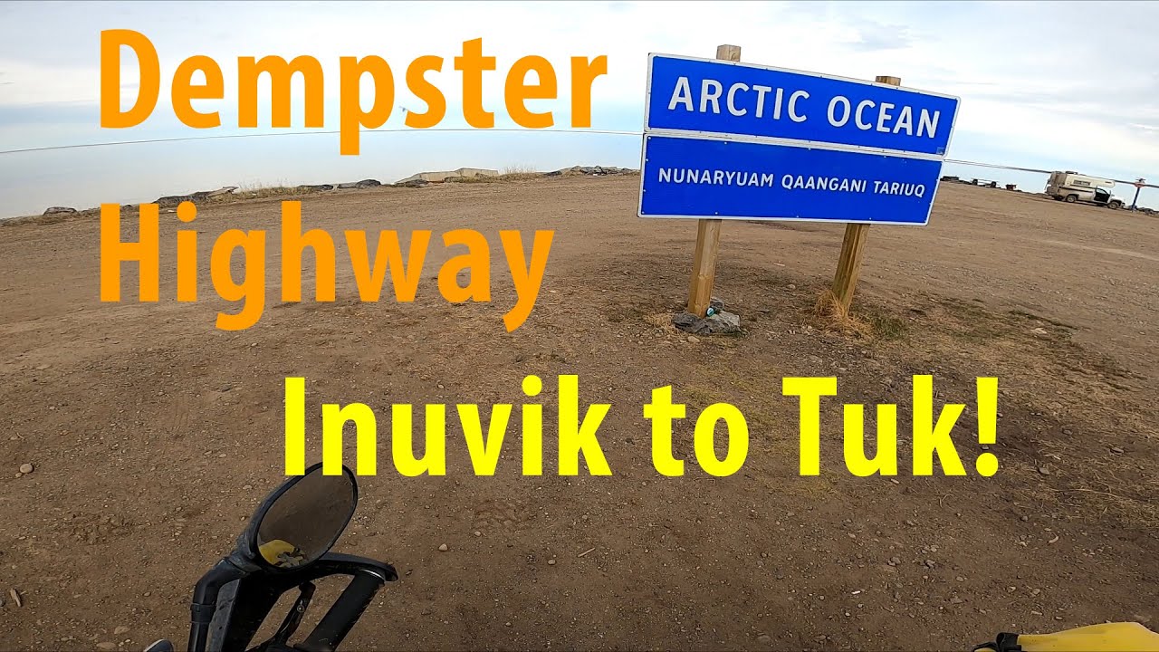 Dempster Highway from Inuvik to Tuktoyaktuk