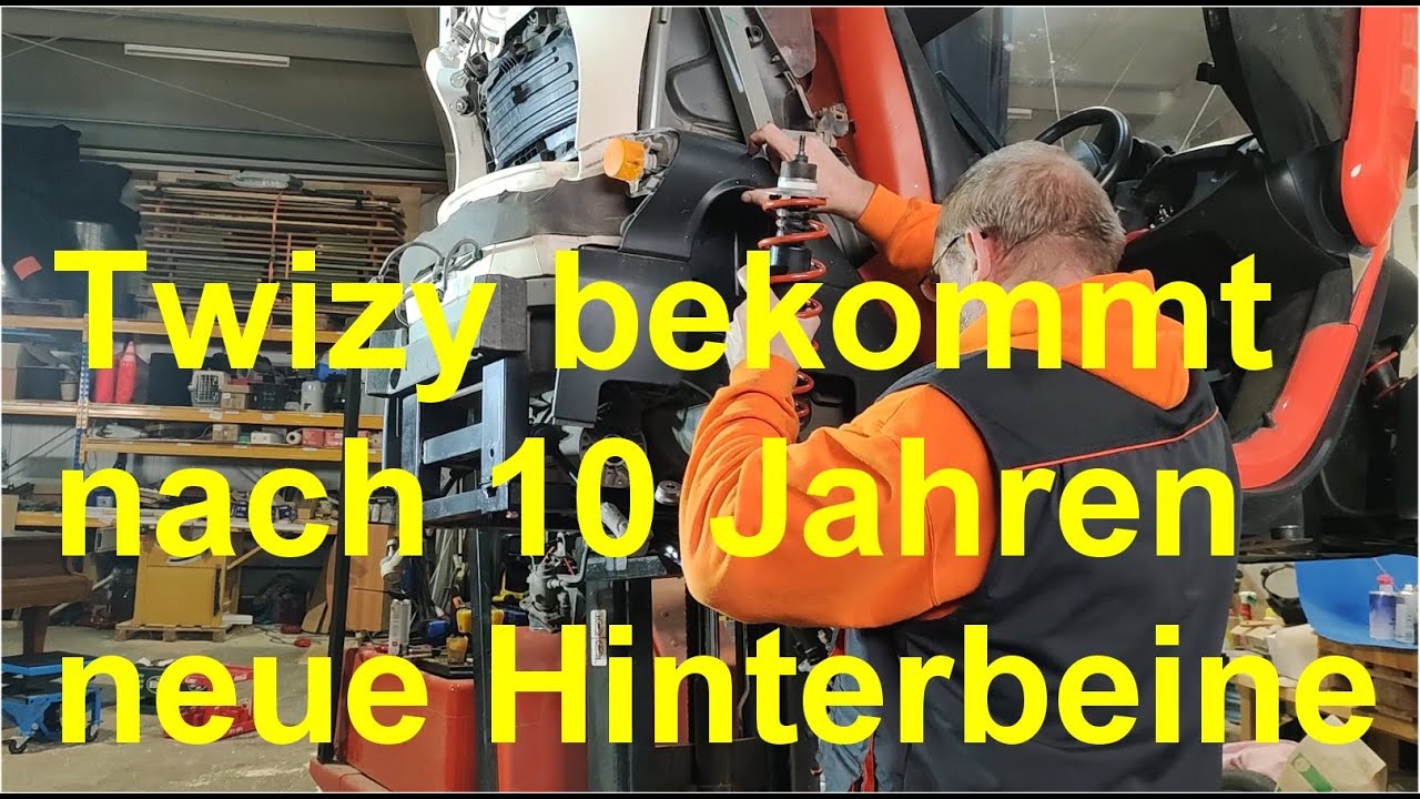 neue Hinterbeine für den Twizy