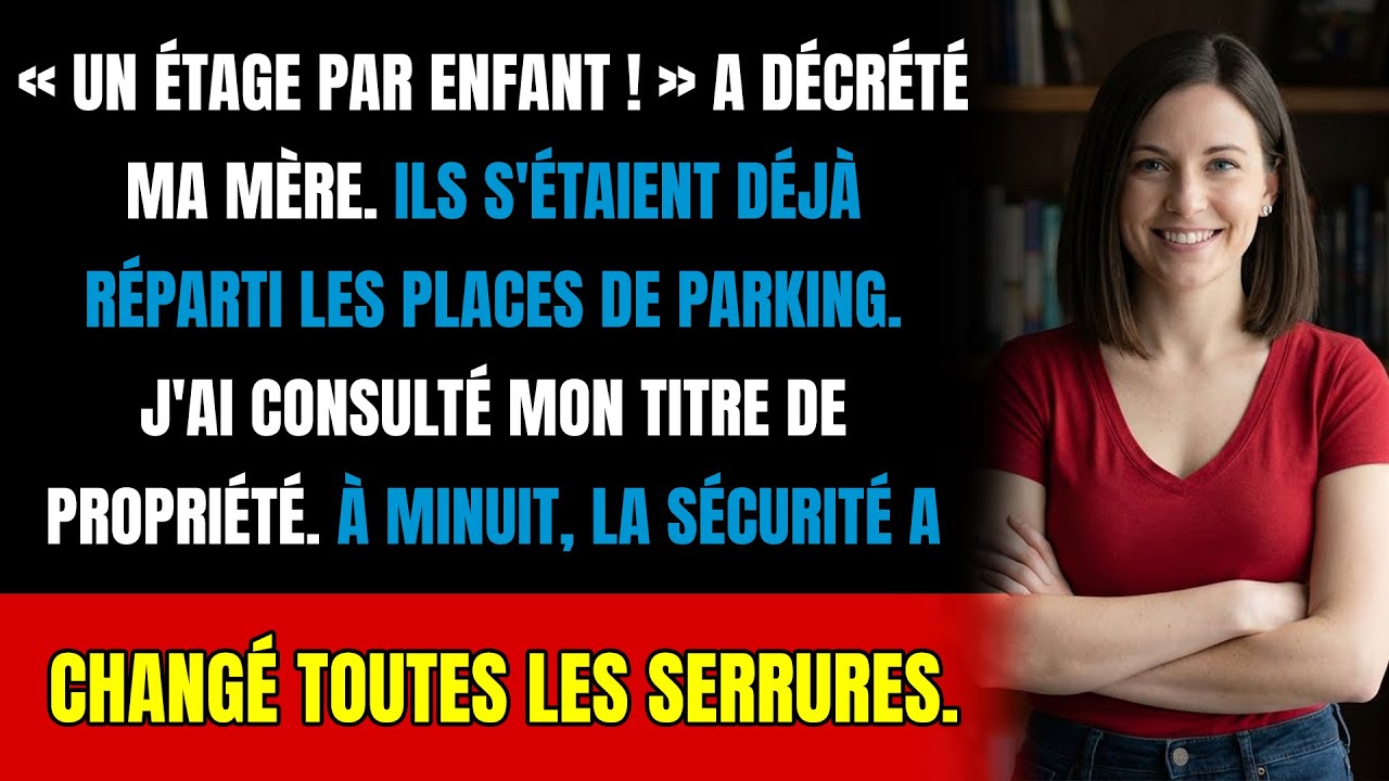 Ma famille a envahi mon immeuble pour se le 