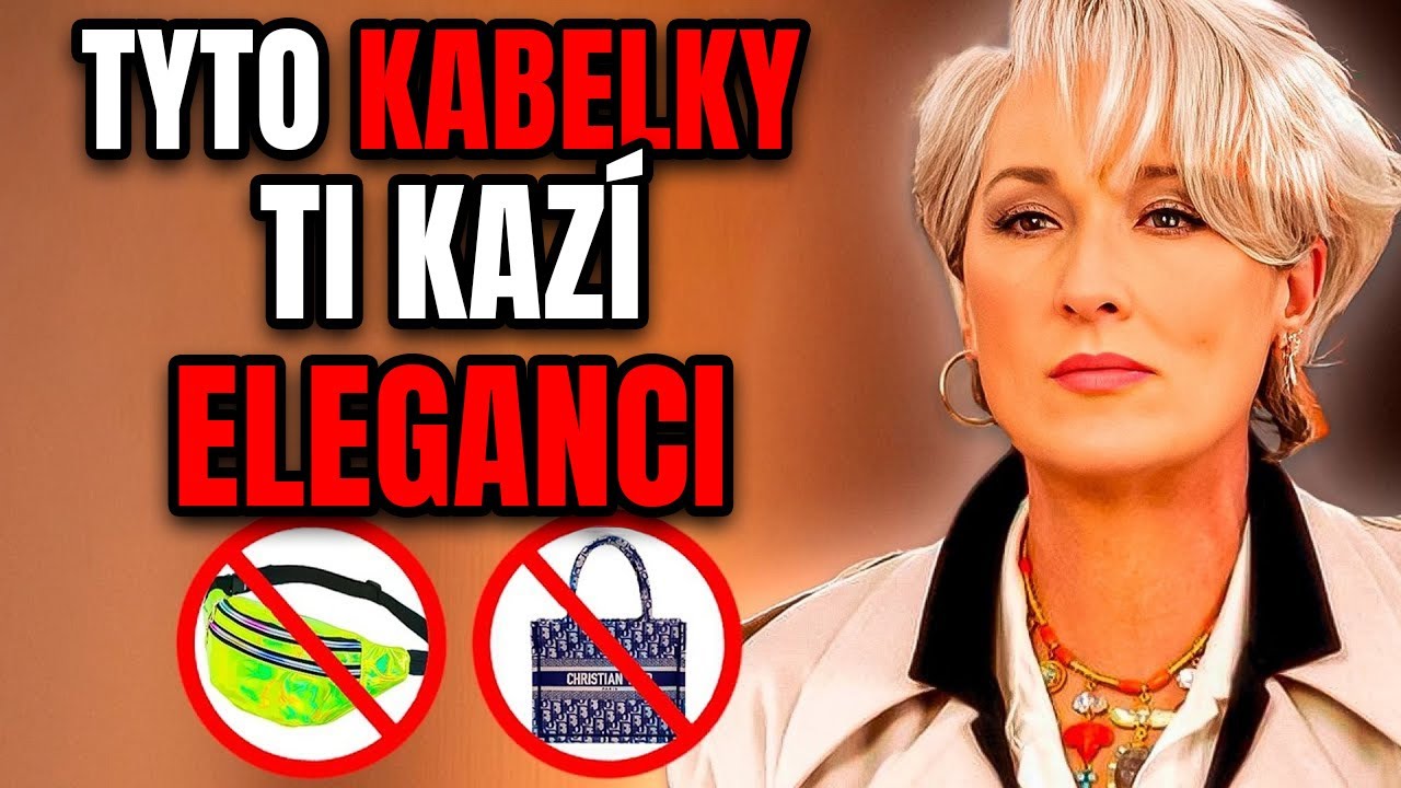 12 kabelek, které by elegantní žena NIKDY nenosila