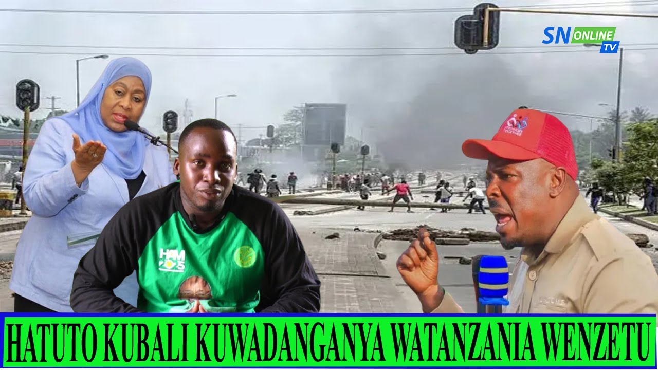 🔴#LIVE:  HATUTO KUBALI  TENA KUVUNJWA AMANI YA NCHI YETU WALA KUWADANGANYA WATANZANIA