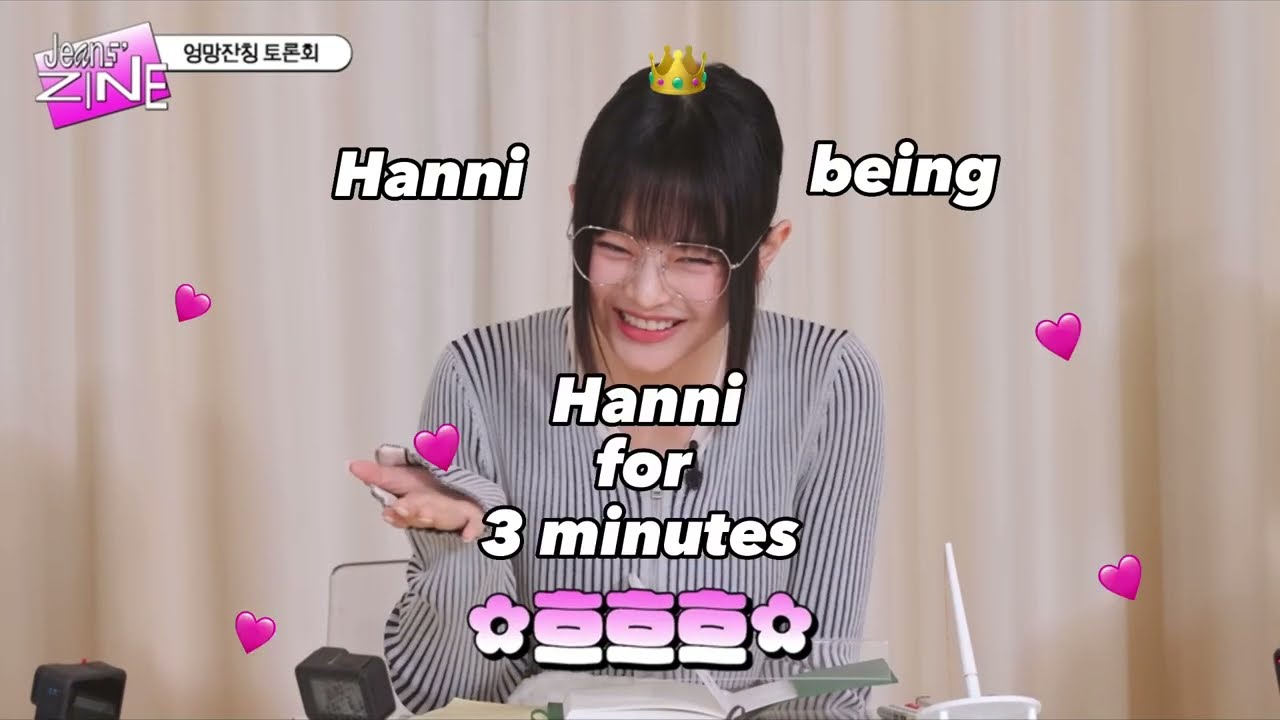 hanni being hanni for 3 minutes - newjeans