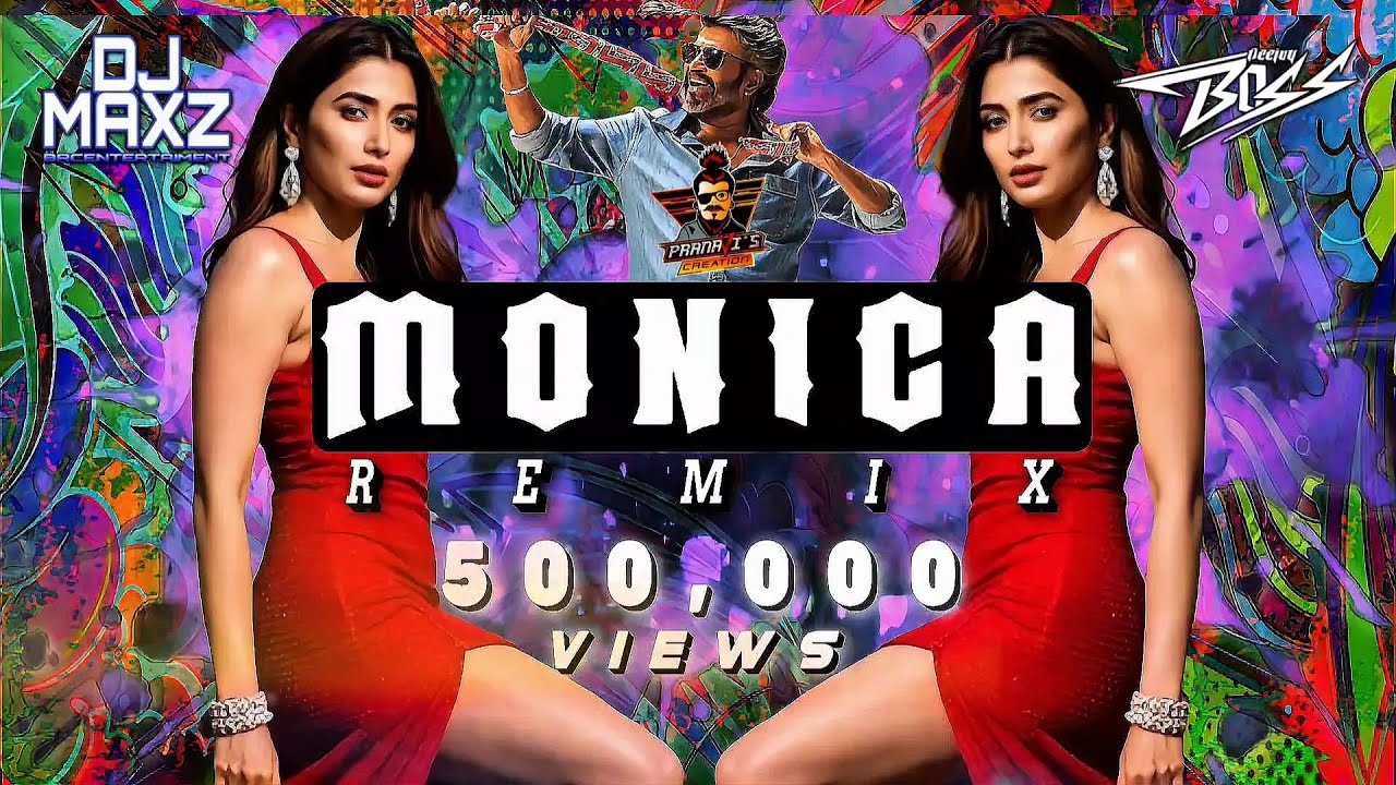 Monica Remix - DJ Maxz Ft DJ Boss || Pranavis Creation || visual Exclusive || Re - Release 2k25