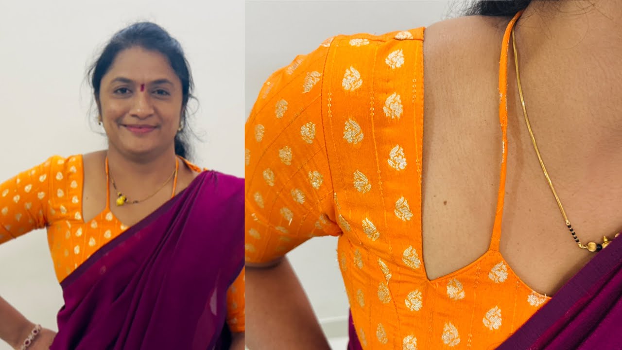  Front Neck Blouse Design Cutting and Stitching | Trending Front Neck Design | 34 Blouse Cutting 