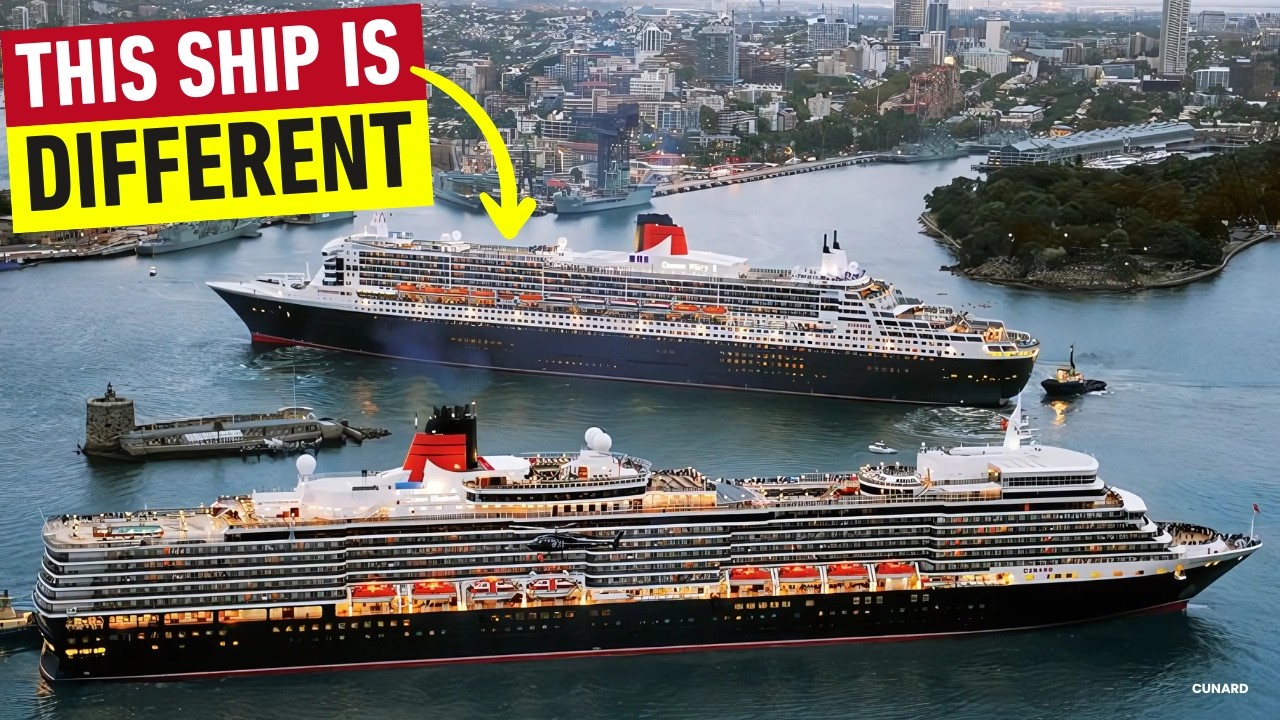Why Are Ocean Liners SO MUCH TOUGHER & FASTER Than Cruise Ships? (Deep Dive Into Their Design)