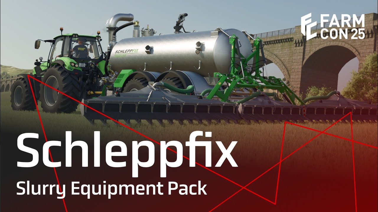[LS25] SCHLEPPFIX Slurry Equipment Pack / Modtrailer [FullHD] [60FPS]