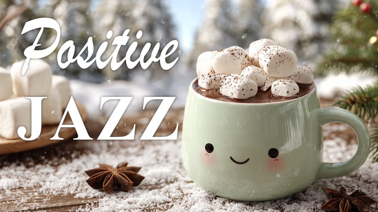 Positive Jazz ☕ Smooth Jazz for Relax, Focus & Cozy Coffee Moments