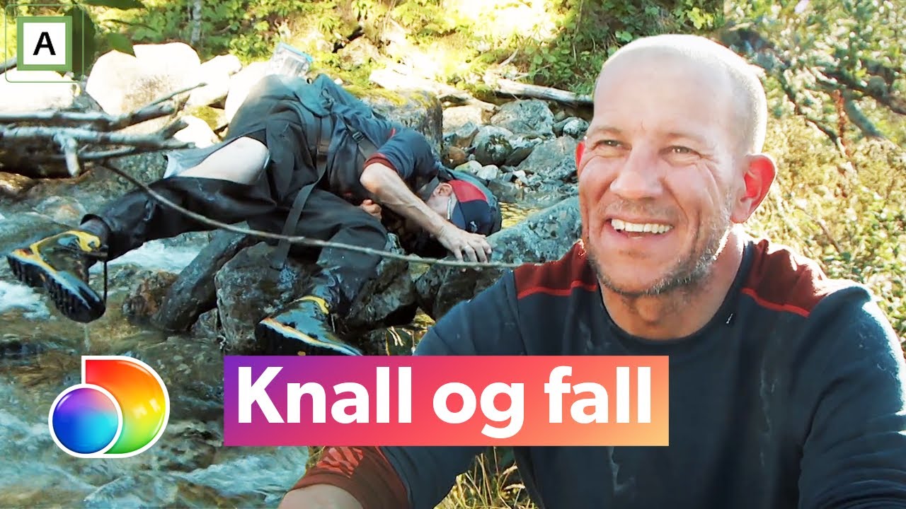 71° nord kjendis | Henrik Elvestad faller over ende | discovery+ Norge
