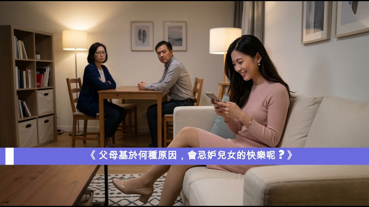 《 父母到底是基於何種原因，會忌妒兒女的快樂呢 ? 》#原生家庭#心理學解析#代際迴圈#快樂不是罪惡#父母的惡意