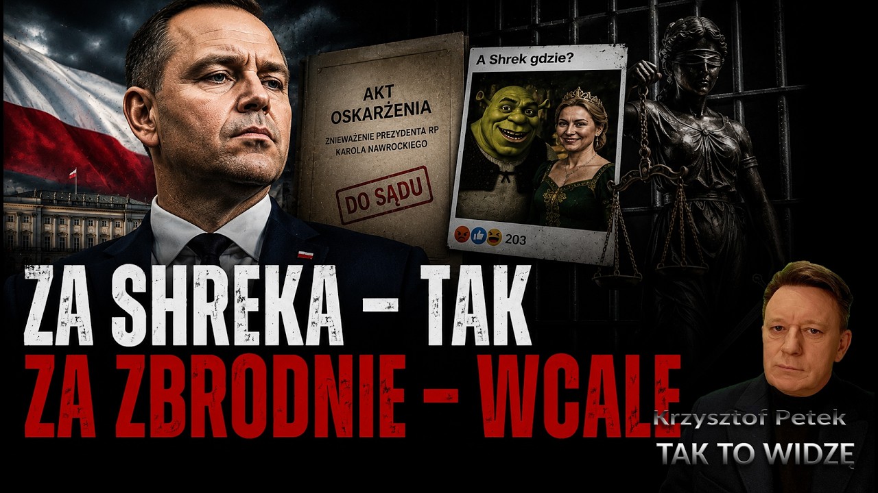 Za Shreka - tak. Za zbrodnie - wcale!
