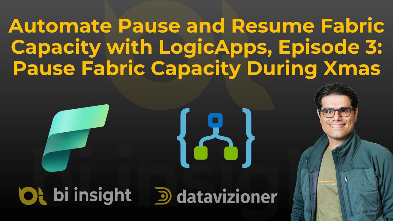 Automate Pause and Resume Fabric Capacity with Logic Apps, Episode 3; Pause Capacity During Xmas