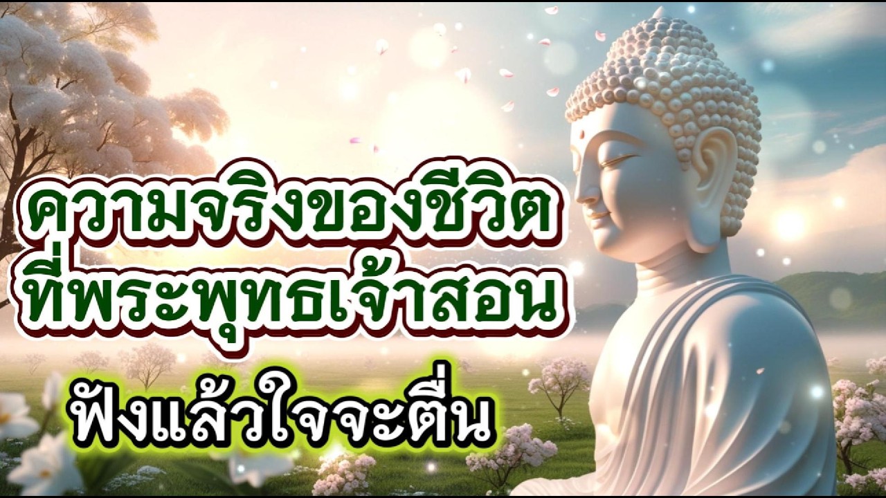 ความจริงของชีวิตที่พระพุทธเจ้าสอน  ฟังแล้วใจจะตื่น