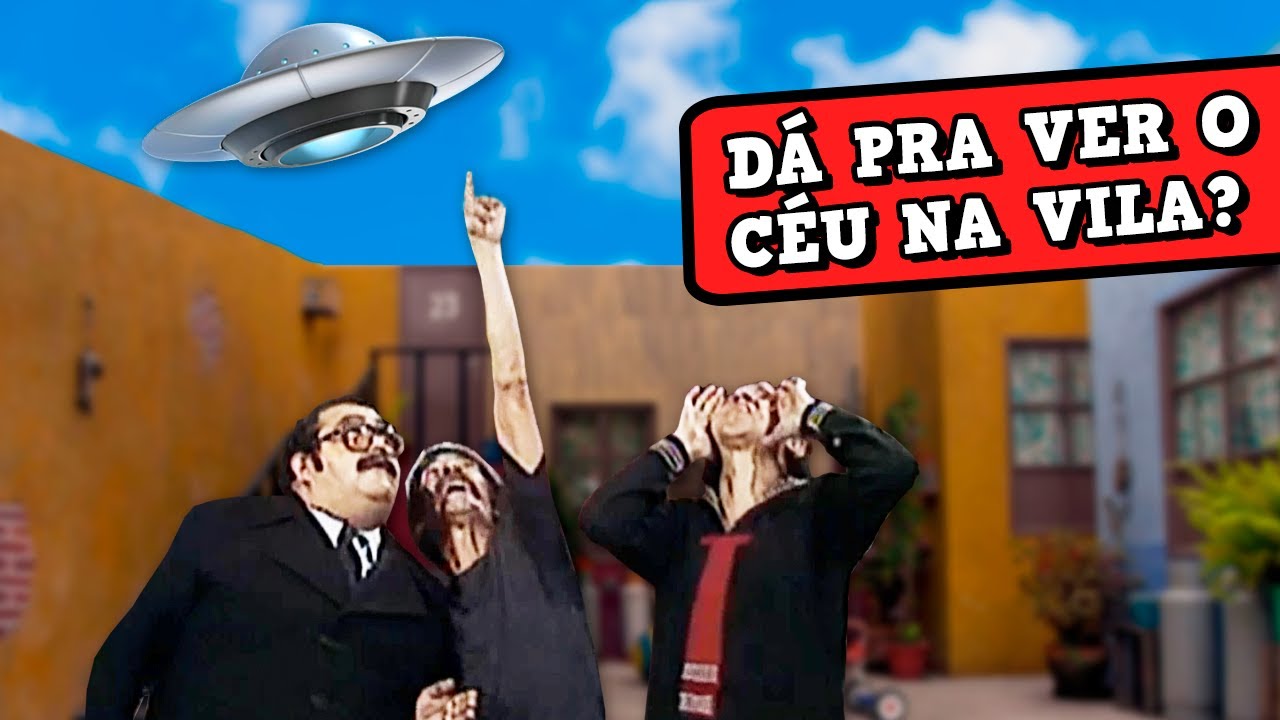 A VILA do CHAVES TEM TETO?!
