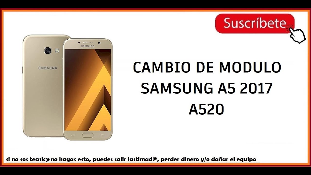 😈 Cambio de Modulo Samsung A5 2017 👉 #sanmar 👈 Como desmontar y cambiar la pantalla de Samsung a520