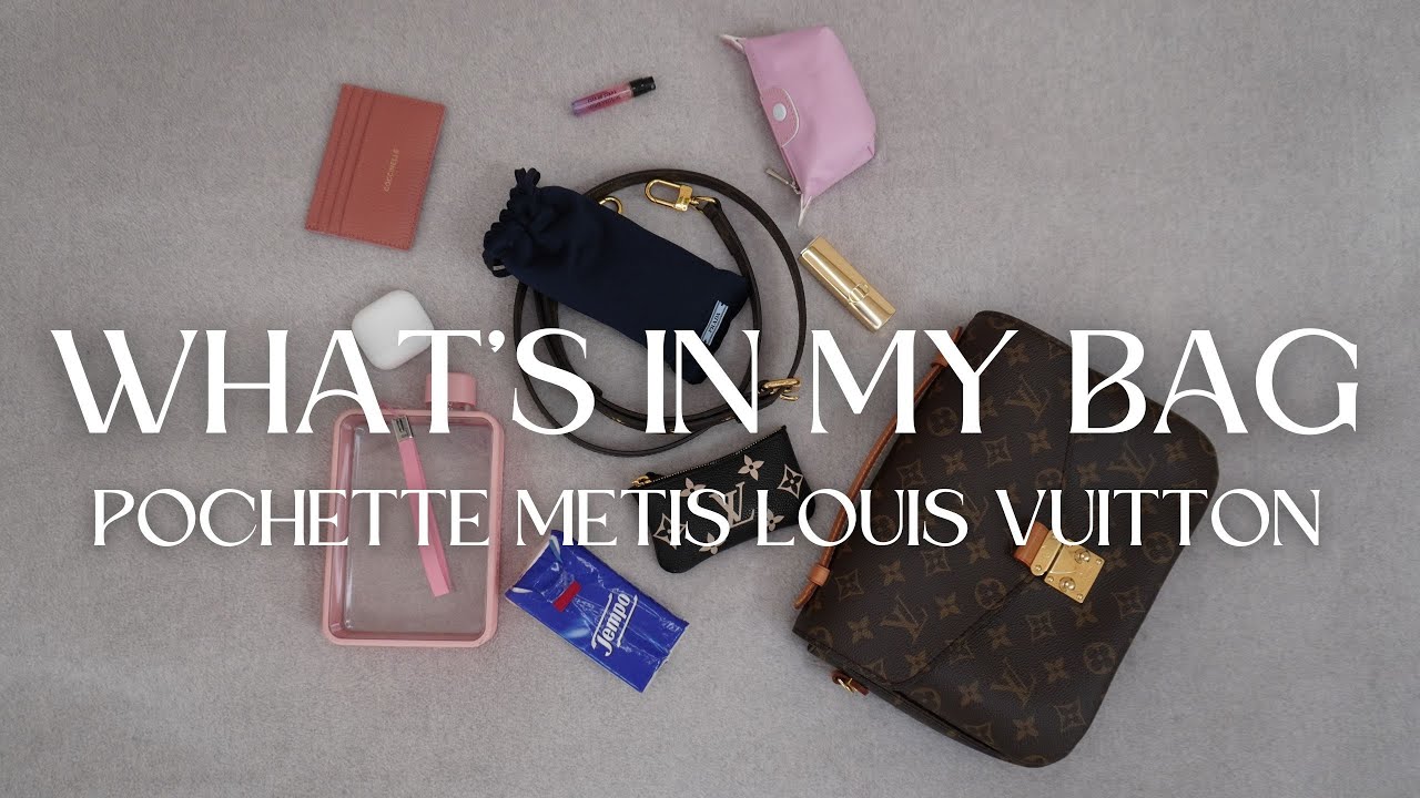 Louis Vuitton POCHETTE METIS | Cosa c'è nella mia borsa + recensione  | What's In My Bag + Review