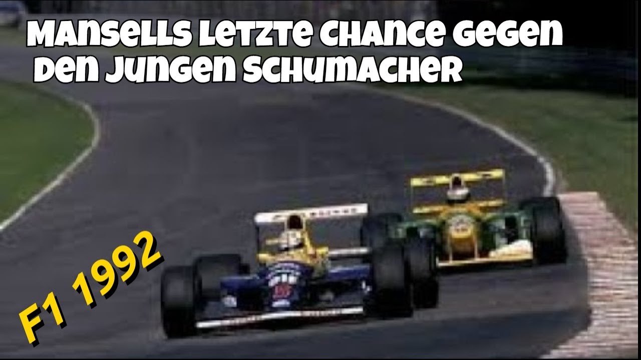 F1 1992 | Mansells letzte Chance gegen den jungen Schumacher | Formel 1 Saisonrückblick 1992  #f1