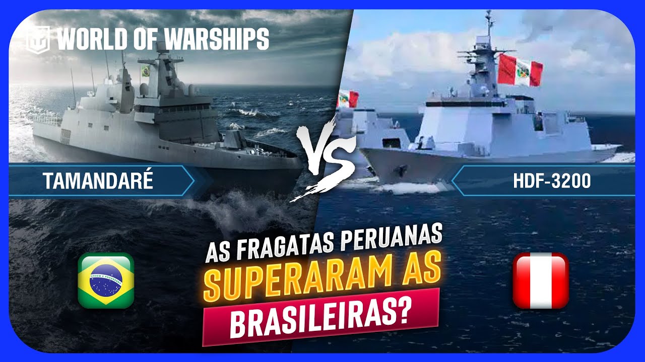 TAMANDARÉ vs HDF-3200: A PRÓXIMA GERAÇÃO de FRAGATAS PERUANAS vai SUPERAR as da MARINHA do BRASIL?